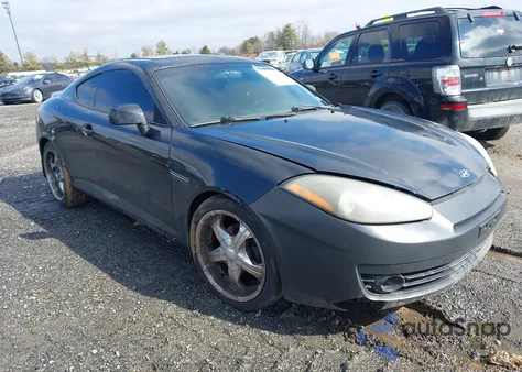 2008 Hyundai Tiburon Gt/Gt Limited/Se from USA, damaged, VIN KMHHN66F78U268286